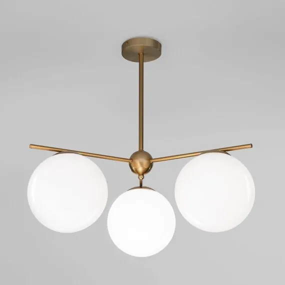 Eurosvet a063853 60147/3 Потолочный светильник латунь