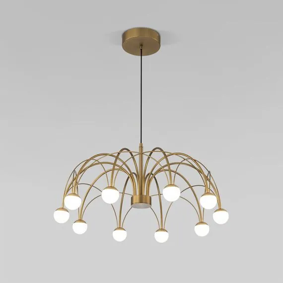 Eurosvet a069298 90030/10 LED Подвесной светильник золото