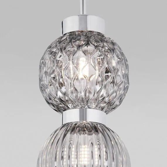 Eurosvet a053016 50186/2 Подвесной светильник хром, изображение 3