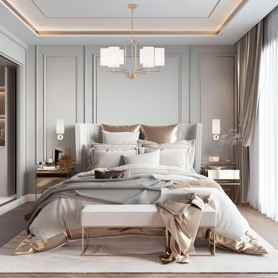 Eurosvet a056927 60128/6 Подвесной светильник золото, изображение 5