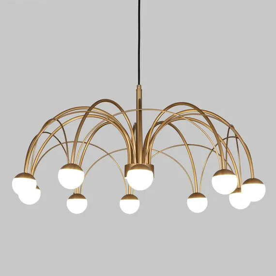 Eurosvet a069298 90030/10 LED Подвесной светильник золото, изображение 3