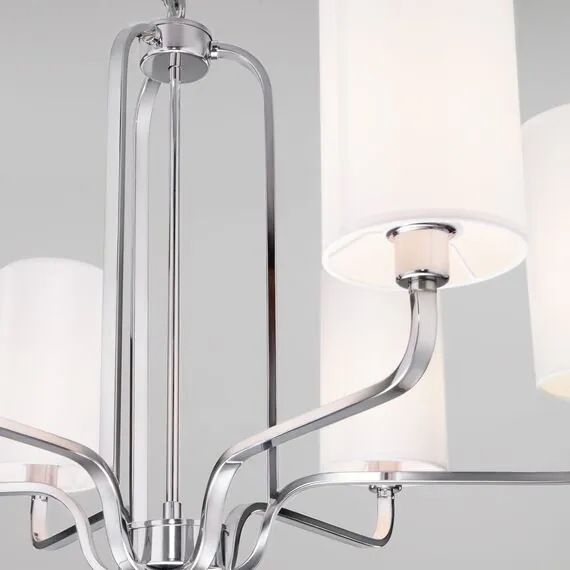 Eurosvet a056931 60128/6 Подвесной светильник хром, изображение 2