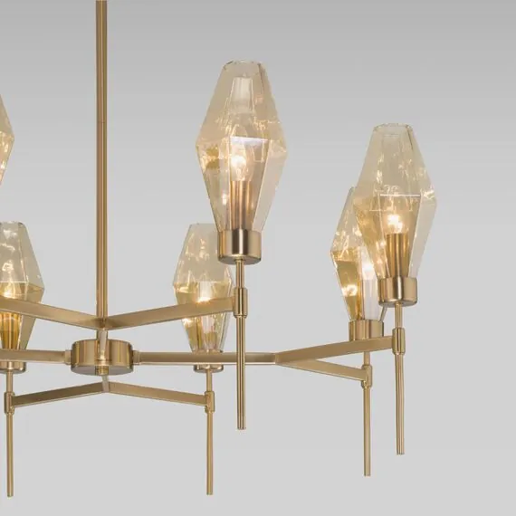 Eurosvet a061937 60143/8 Потолочный светильник латунь, изображение 2