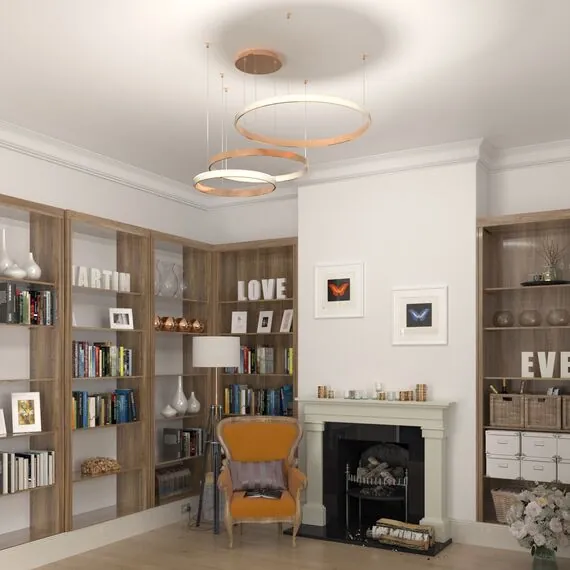 Eurosvet a045413 90175/3 Подвесной светильник медный, изображение 2