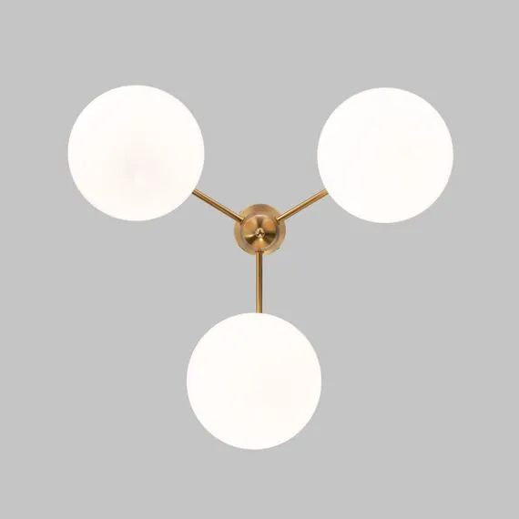 Eurosvet a063853 60147/3 Потолочный светильник латунь, изображение 4