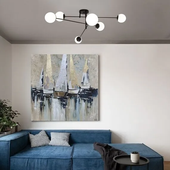 Eurosvet a062214 30181/6 Потолочный светильник черный, изображение 4