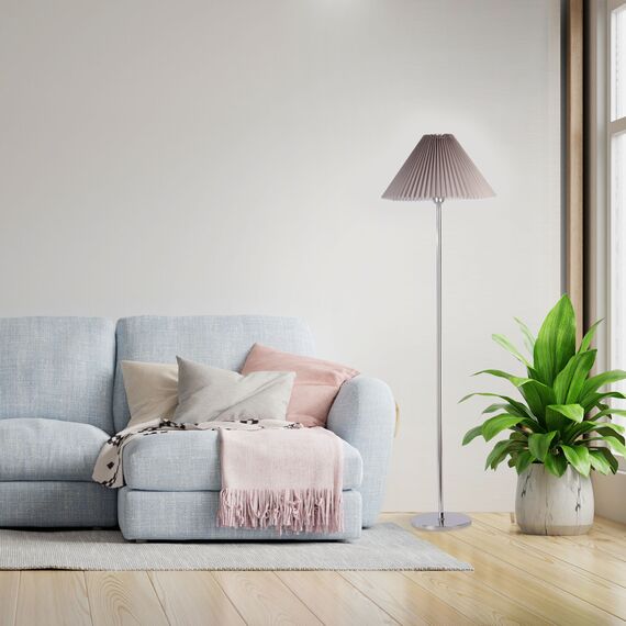 Eurosvet a059036 01133/1 Напольный светильник хром/серый, изображение 4