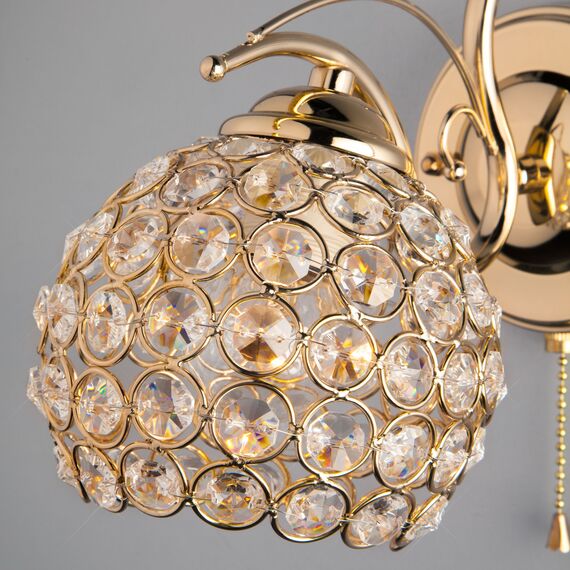 Eurosvet 00000079881 7777/1 Настенный светильник золото, изображение 3