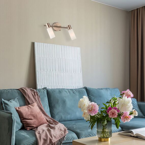 Eurosvet 00000077097 20043/2 Настенный светильник сатин-никель, изображение 4