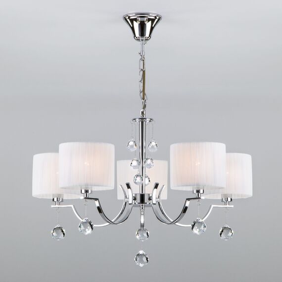 Eurosvet a044710 60095/5 Подвесной светильник хром