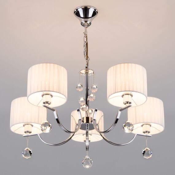 Eurosvet a044710 60095/5 Подвесной светильник хром, изображение 2