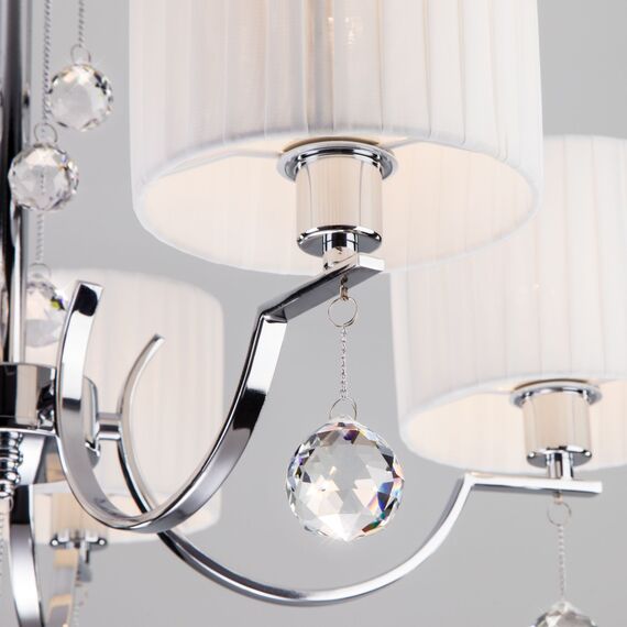 Eurosvet a044710 60095/5 Подвесной светильник хром, изображение 3