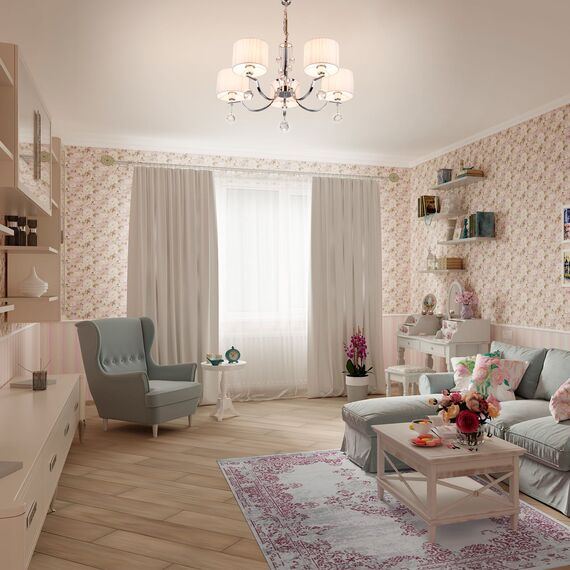 Eurosvet a044710 60095/5 Подвесной светильник хром, изображение 4