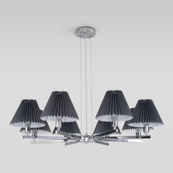 Eurosvet a059042 60136/8 Подвесной светильник хром/графит