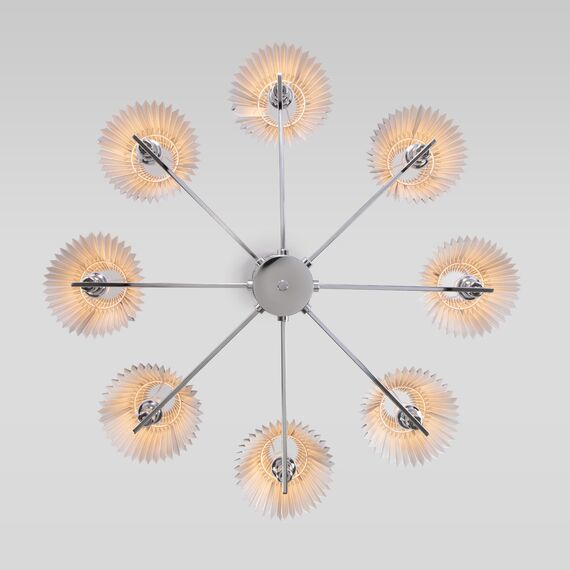 Eurosvet a059042 60136/8 Подвесной светильник хром/графит, изображение 4