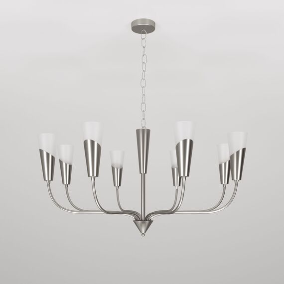 Eurosvet a068285 60167/8 Подвесной светильник никель, изображение 2