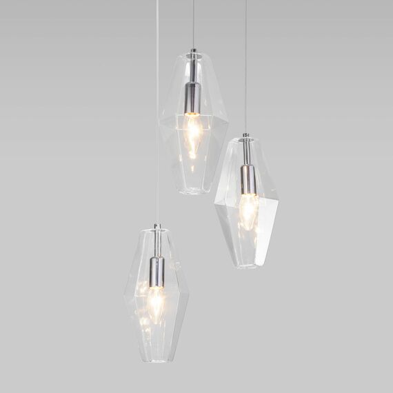 Eurosvet a058959 50236/3 Подвесной светильник прозрачный, изображение 2