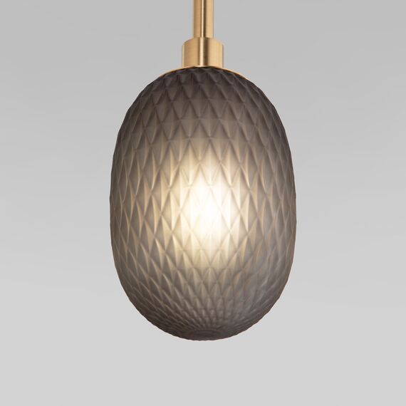 Eurosvet a066528 50266 Подвесной светильник дымчатый прозрачный янтарный, изображение 3