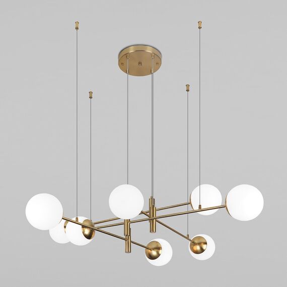 Eurosvet a062029 70146/8 Подвесной светильник латунь