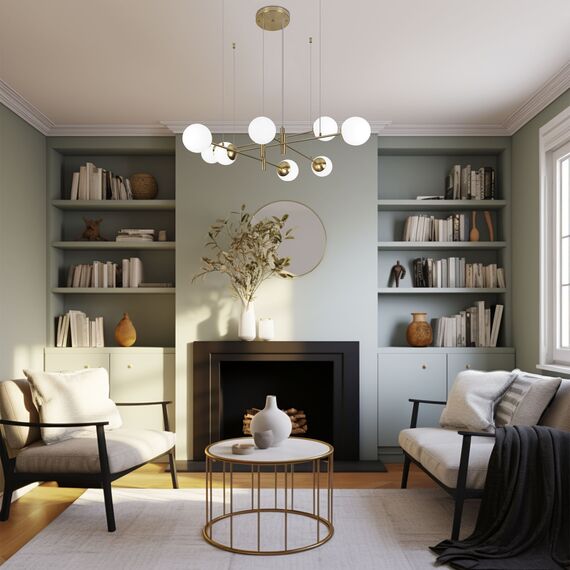 Eurosvet a062029 70146/8 Подвесной светильник латунь, изображение 3