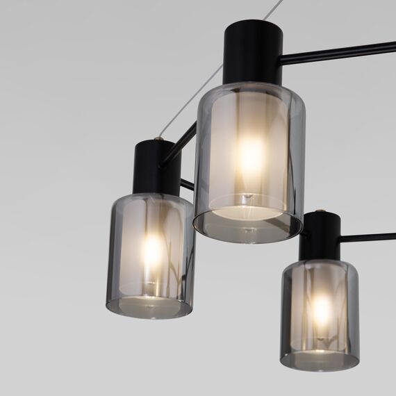 Eurosvet a065299 70219/6 Подвесной светильник черный/античная бронза, изображение 2