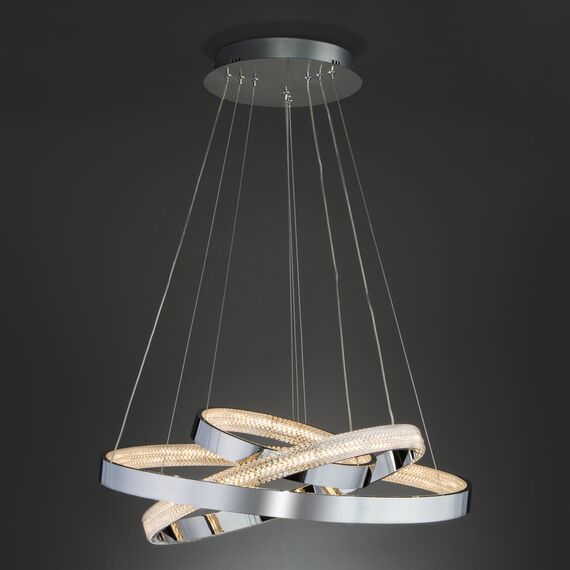 Eurosvet a045418 90176/3 Подвесной светильник хром, изображение 3