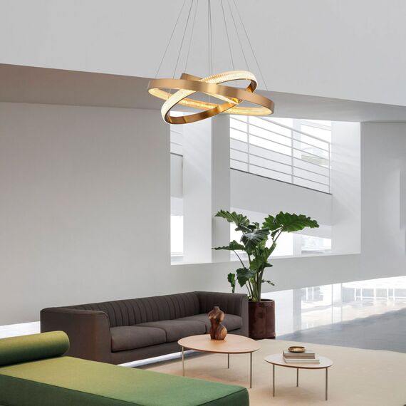 Eurosvet a045417 90176/3 Подвесной светильник медный, изображение 2