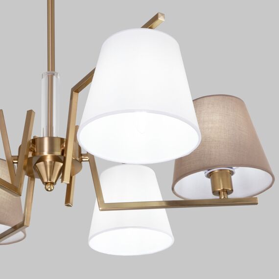 Eurosvet a064975 60149/6 Потолочный светильник латунь, изображение 2