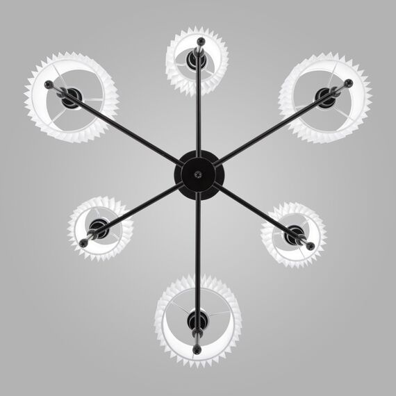 Eurosvet a065662 60162/6 Потолочный светильник черный, изображение 3