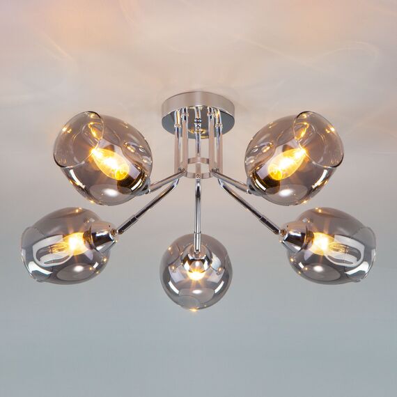 Eurosvet a047326 30164/5 Потолочный светильник хром, изображение 4