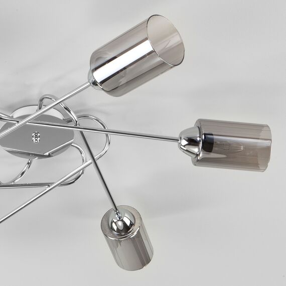 Eurosvet a047258 30167/6 Потолочный светильник хром, изображение 3