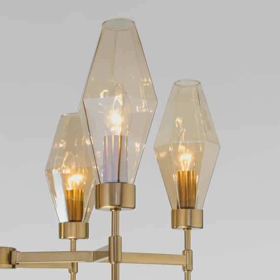 Eurosvet a061936 60143/6 Потолочный светильник латунь, изображение 3