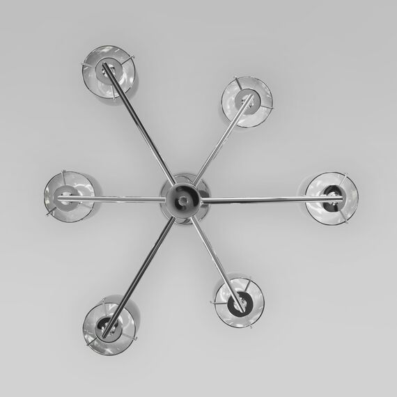 Eurosvet a065043 60156/6 Потолочный светильник хром, изображение 3