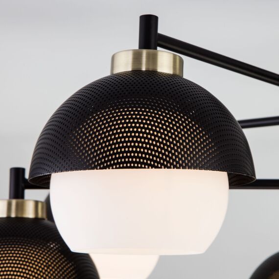 Eurosvet a044934 70106/6 Потолочный светильник черный, изображение 4