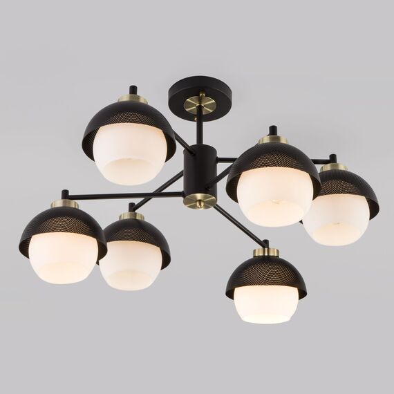 Eurosvet a044934 70106/6 Потолочный светильник черный, изображение 3