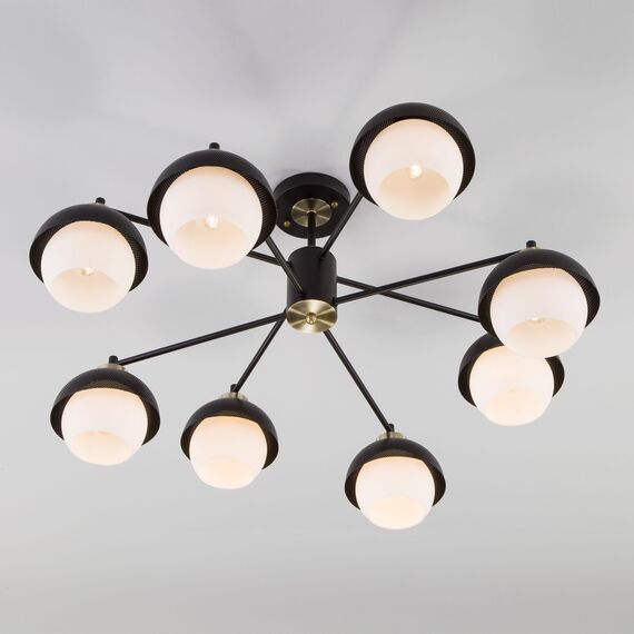 Eurosvet a044935 70106/8 Потолочный светильник черный, изображение 3