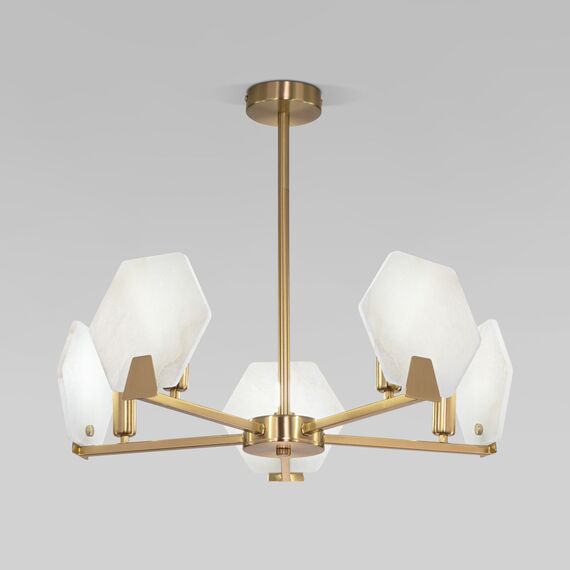 Eurosvet a065049 60158/5 Потолочный светильник латунь