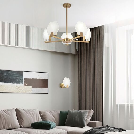 Eurosvet a065049 60158/5 Потолочный светильник латунь, изображение 5