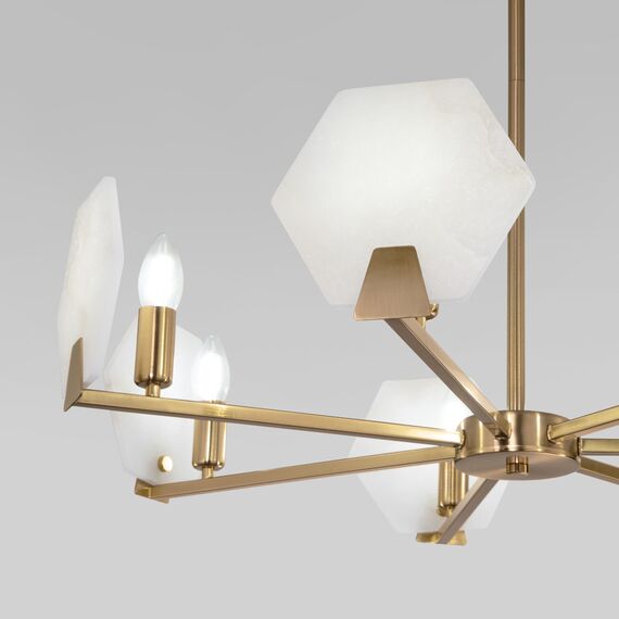 Eurosvet a065050 60158/7 Потолочный светильник латунь, изображение 2