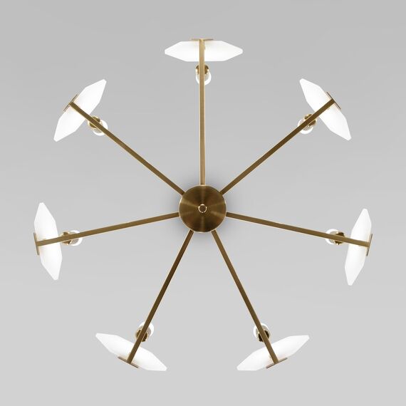 Eurosvet a065050 60158/7 Потолочный светильник латунь, изображение 4