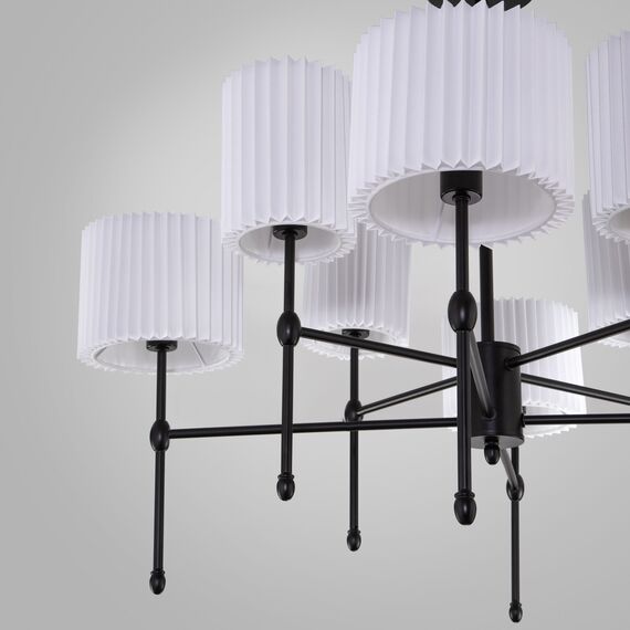 Eurosvet a065663 60162/8 Потолочный светильник черный, изображение 2