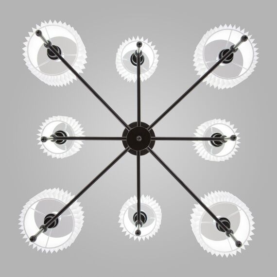 Eurosvet a065663 60162/8 Потолочный светильник черный, изображение 3