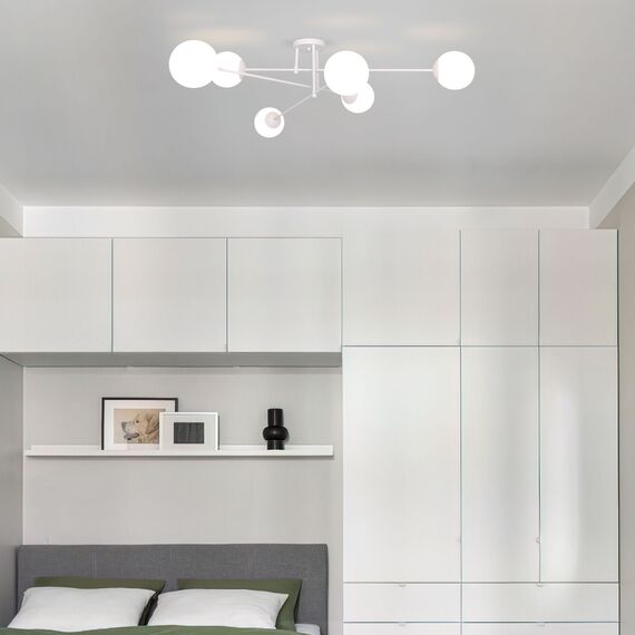 Eurosvet a062215 30181/6 Потолочный светильник белый, изображение 4