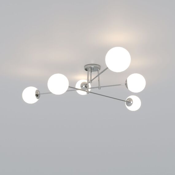 Eurosvet a062216 30181/6 Потолочный светильник хром, изображение 4