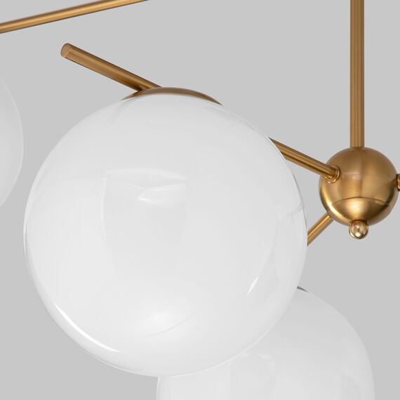 Eurosvet a063851 60147/6 Потолочный светильник латунь, изображение 2