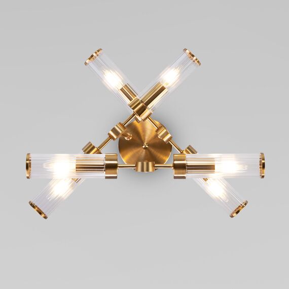 Eurosvet a068071 60166/6 Потолочный светильник латунь, изображение 4