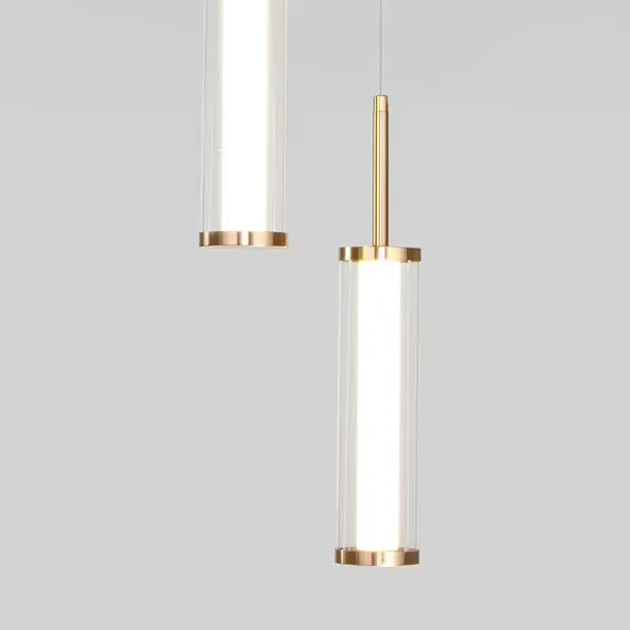 Eurosvet a067954 50386/3 LED Подвесной светильник латунь, изображение 2