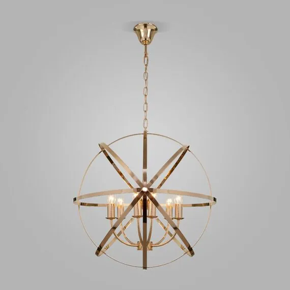 Eurosvet a058339 60139/6 Подвесной светильник золото, изображение 2