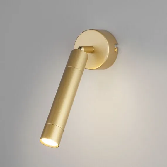 Eurosvet a047507 20084/1 LED Настенный светильник матовое золото, изображение 2