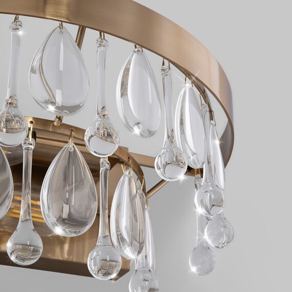 Eurosvet a065756 60165/2 Настенный светильник латунь, изображение 3